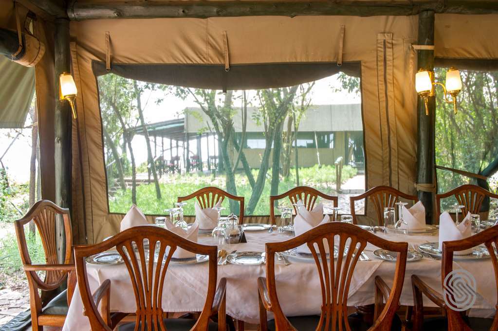 Kirawira Serena Camp Robanda Restaurante foto